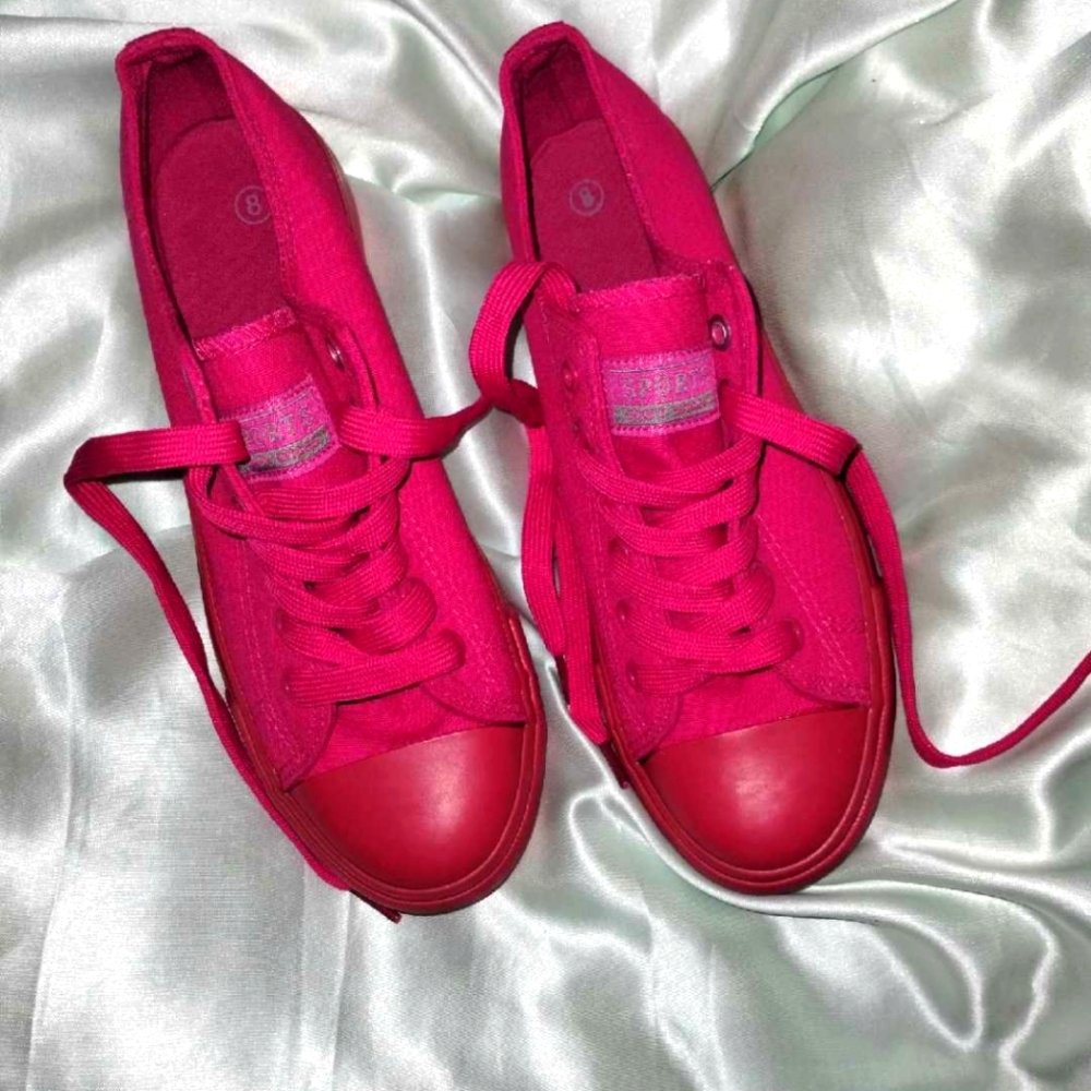 Red Ladies Sneakers